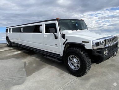White Hummer Limousine
